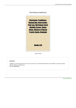 Read PDF # Christmas Traditions &gt; DCMMXRVXVBEY