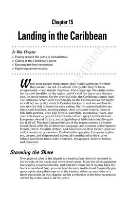 Landing in the Caribbean