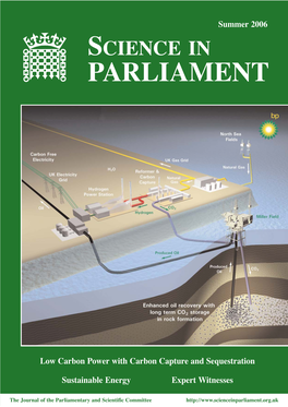 Summer 2006 SCIENCE in PARLIAMENT