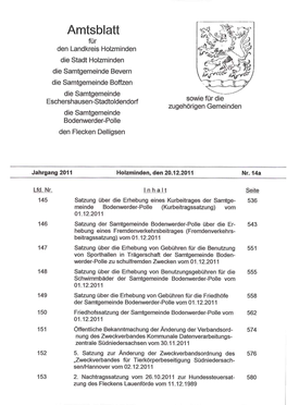 Amtsblatt Nr. 14A Vom 20.12.2011 - 566