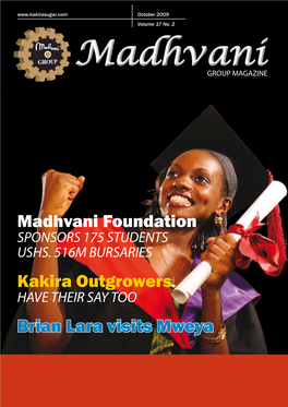 Madhvani Foundation Kakira Outgrowers Brian Lara Visits Mweya
