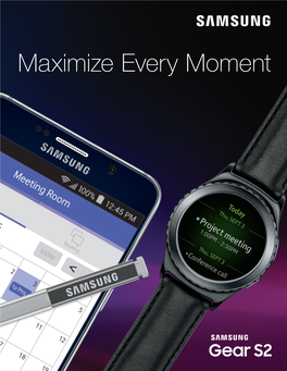 Maximize Every Moment the Future of Enterprise Productivity Is All in the Wrist