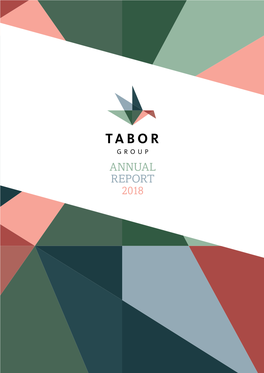 ANNUAL REPORT 2018 TABOR LODGE Primary Residential Treatment