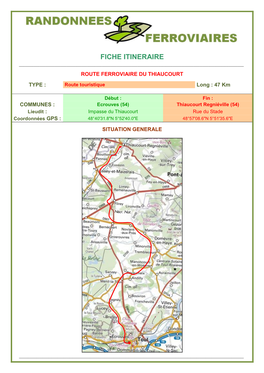 Route Du Thiaucourt