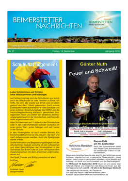 Mitteilungsblatt KW 37