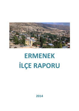 Ermenek Ilçe Raporu