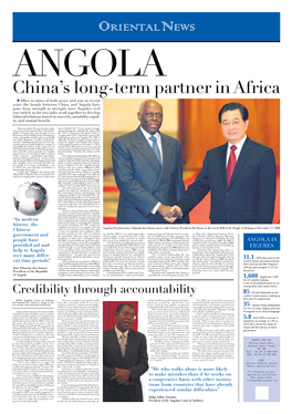 China's Long-Term Partner in Africa