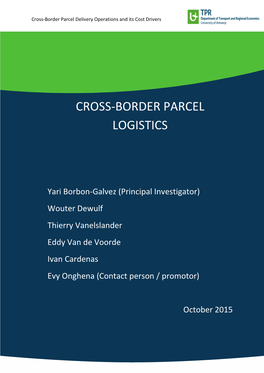 Cross-Border Parcel Logistics