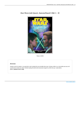 Download Ebook / Star Wars Jedi Quest, Sammelband 1