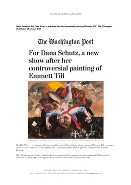 Dana Schutz/Petzel Gallery and Contemporary Fine Arts)