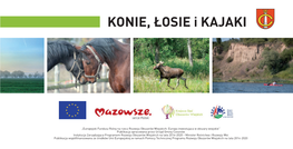 KONIE, ŁOSIE I KAJAKI