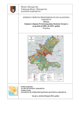 Zavod Za Planiranje Razvoja Kantona Sarajevo