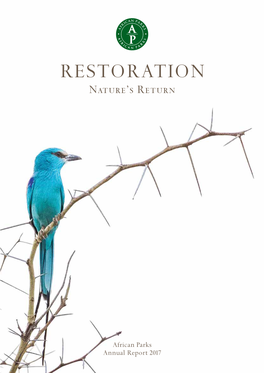 RESTORATION Nature’S Return