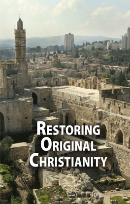 Restoring Original Christianity