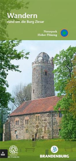 Wandern Telefon (033830) 12735 Rund Um Die Burg Ziesar E-Mail: Info@Burg-Ziesar.De