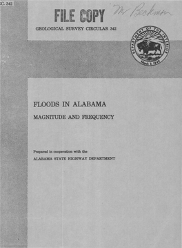 Floods in Alabama