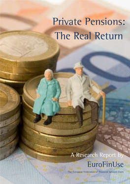 Private Pensions: the Real Return