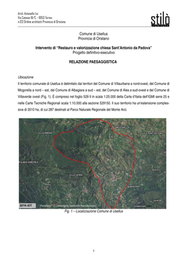 Restauro E Valorizz Comune Di Usellus Provincia Di Oristano to Di