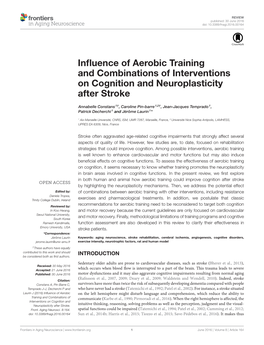 Influence of Aerobic Training and Combinations of Interventions On