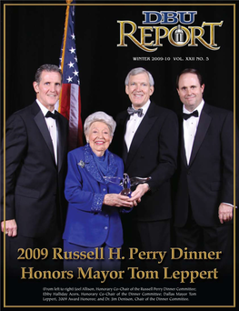 Joel Allison, Honorary Co-Chair of the Russell Perry Dinner