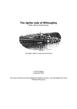 The Lighter Side of Willoughby(PDF, 720KB)
