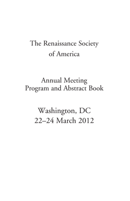 Washington, DC 22–24 March 2012 Leonardo Da Vinci, Ginevra De’ Benci, Ca
