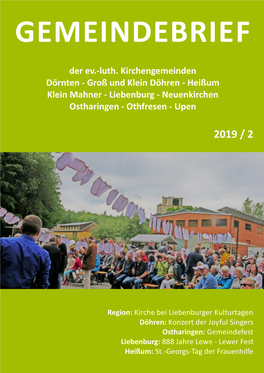 Heißum Klein Mahner - Liebenburg - Neuenkirchen Ostharingen - Othfresen - Upen