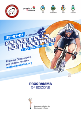 Programma 5^ Edizione