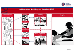 All Hospitals Antibiogram Jan - Dec 2019