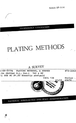 Plating Methods