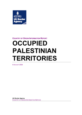 Occupied Palestinian Territories