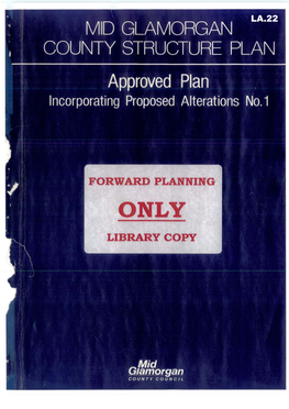 Mid Glamorgan County Structure Plan