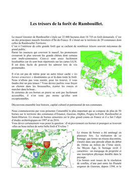 Les Trésors De La Forêt De Rambouillet