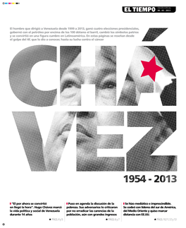 Hugo Chávez Marcó La Vida Política Y Social De Venezuela