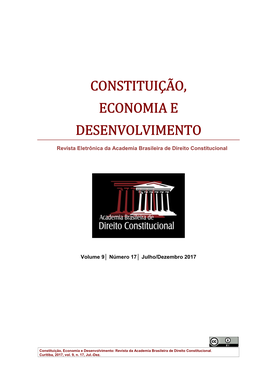 Constituição, Economia E Desenvolvimento