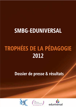 Trophées De La Pédagogie 2012