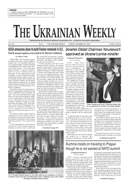 The Ukrainian Weekly 2002, No.47