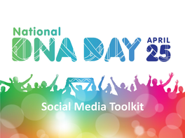 Social Media Toolkit What’S National DNA Day?