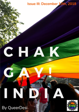 Chakgay! India #3