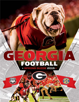 2015 Georgia Spring Football Media Guide