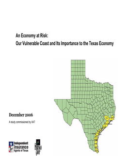 An Economy at Risk: Our Vulnerable Coast and Its Importance to the Texas Economy