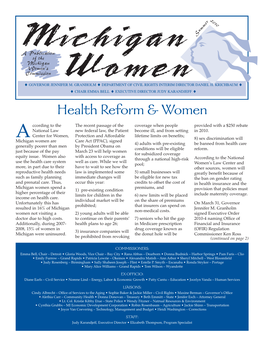 Health Reform & Women