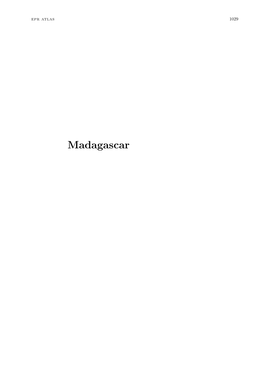 Madagascar Epr Atlas Madagascar 1030