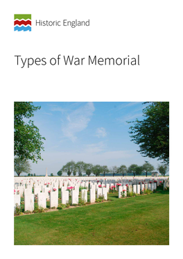 Types of War Memorial