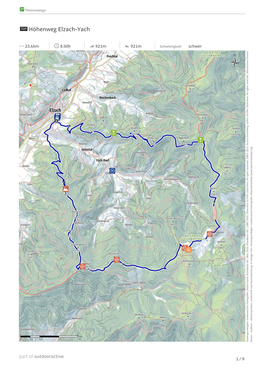 Höhenweg Elzach-Yach