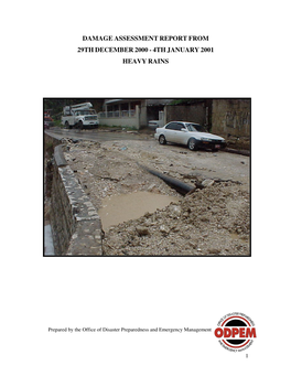 Damage Assessment Report from 29Th December 2000