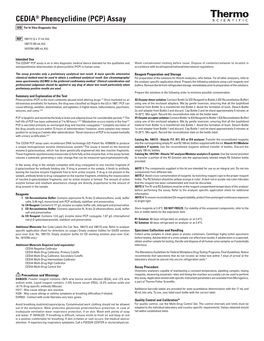 CEDIA® Phencyclidine (PCP) Assay