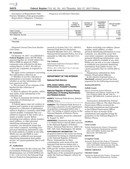 Federal Register/Vol. 82, No. 143/Thursday, July 27, 2017/Notices