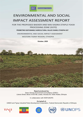 Environmental and Social Impact Assessment Report