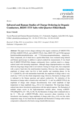 Infrared and Raman Studies of Charge Ordering in Organic Conductors, BEDT-TTF Salts with Quarter-Filled Bands